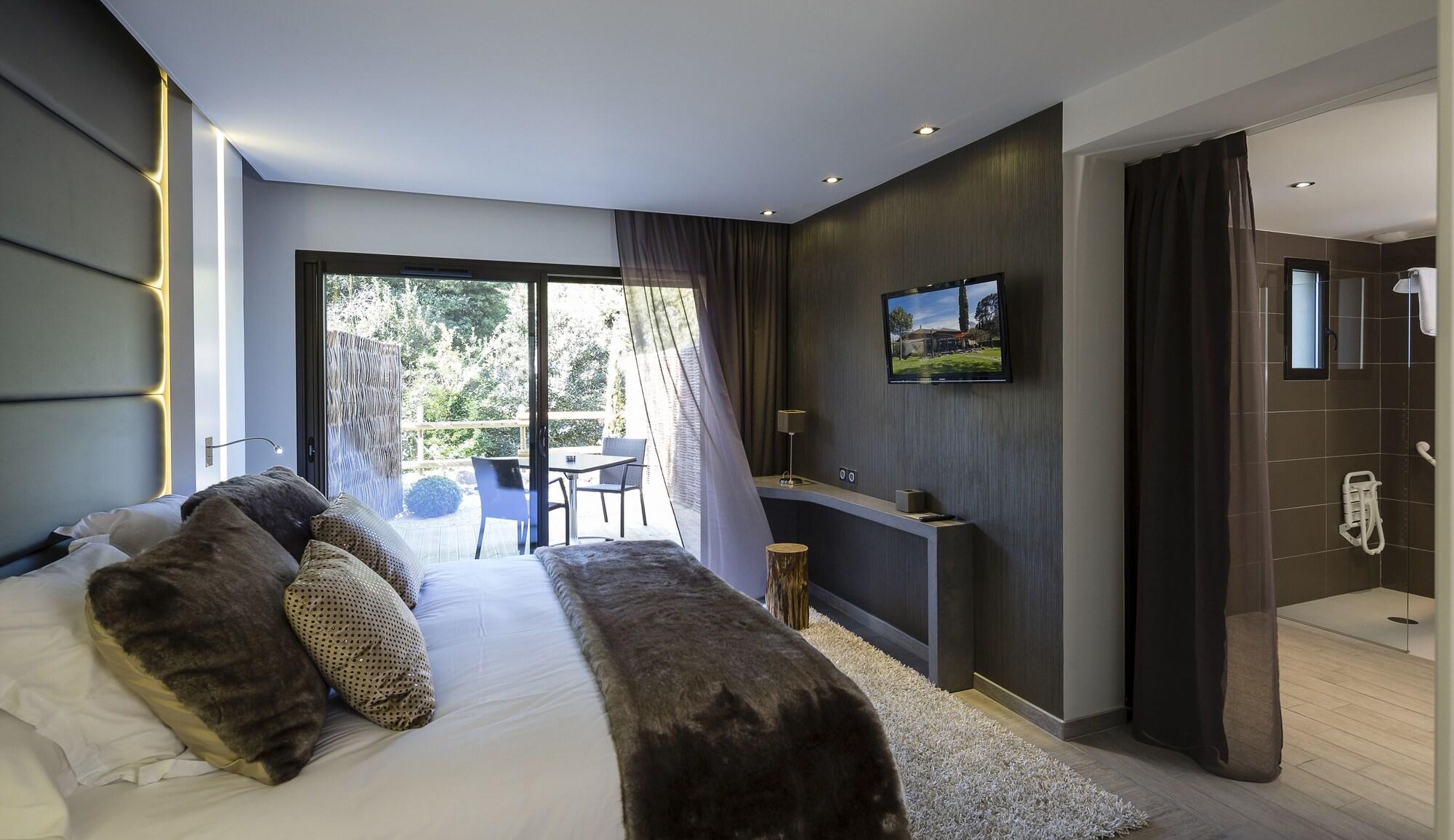 Hotel Le Parc - La Table De Franck Putelat 卡尔卡松 外观 照片